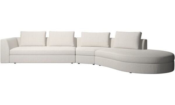 BERGAMO SOFA WITH ROUND LOUNGING UNIT,RIGHT BoConcept Melbourne 2