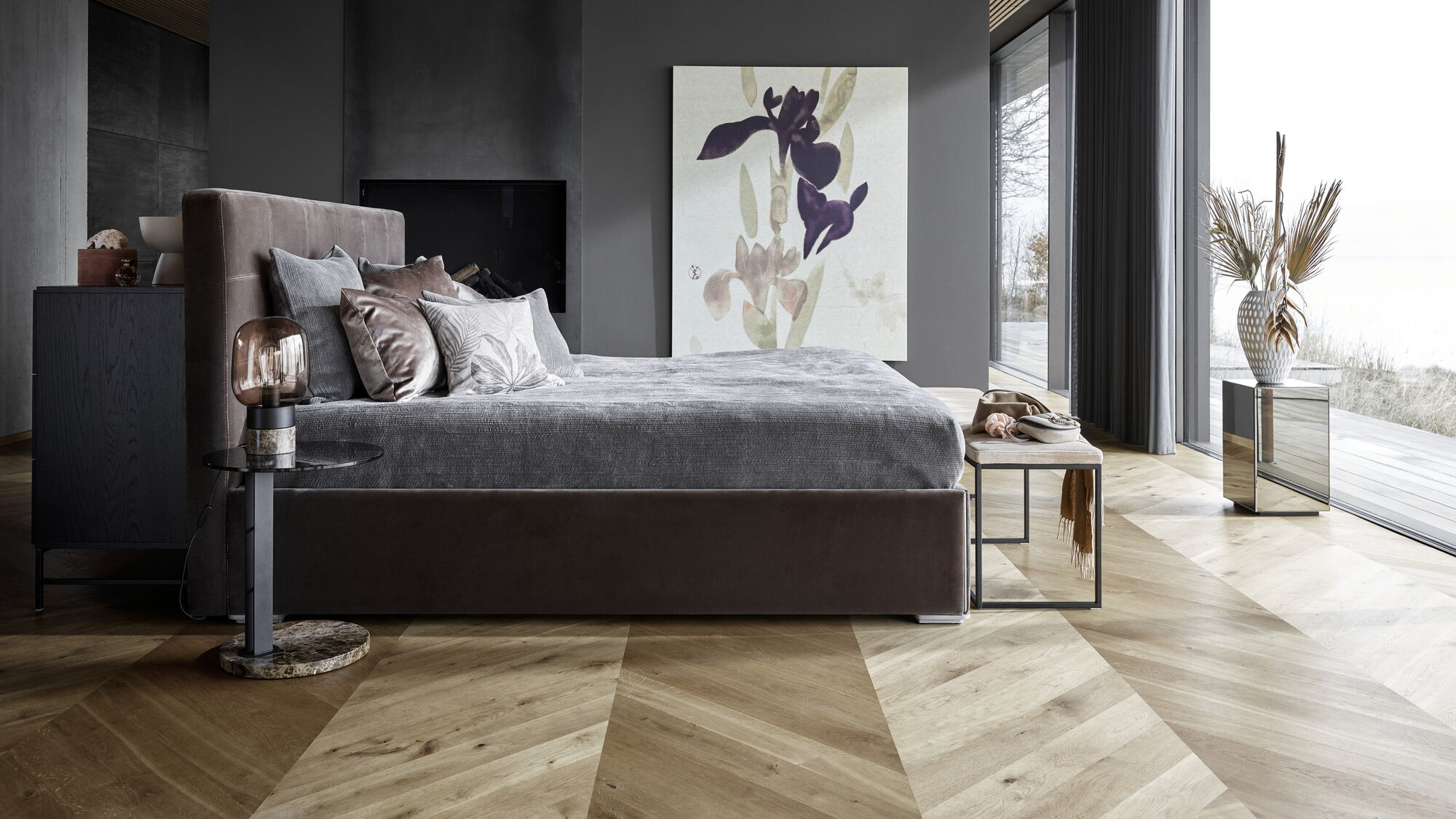 LONDON LARGE BENCH WITH CUSHION AND SHELF BoConcept Melbourne...