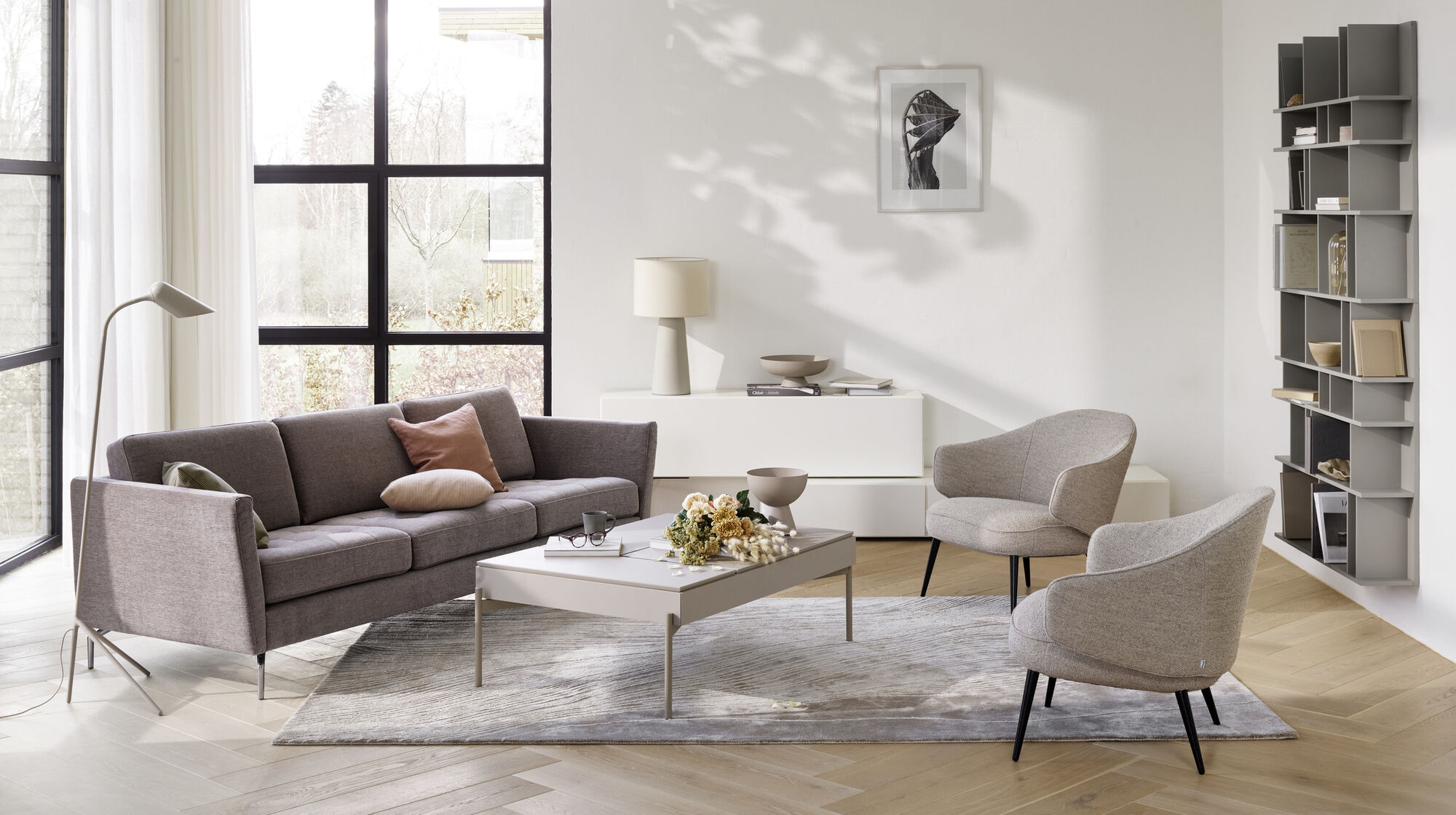 OSAKA COUCH SOFA, TUFTED SEAT BoConcept Melbourne