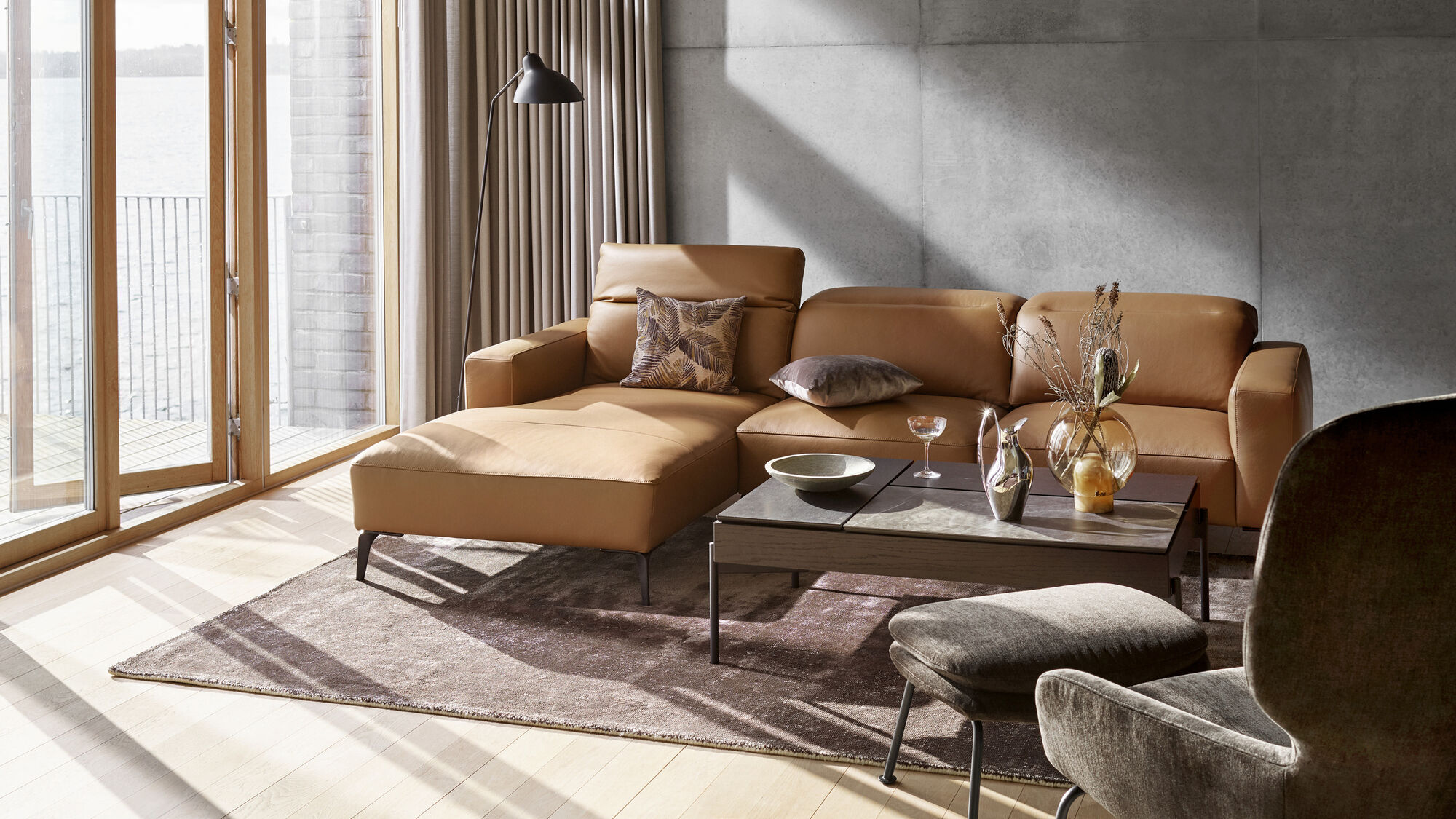 ZÜRICH SOFA WITH RESTING UNIT BoConcept Melbourne