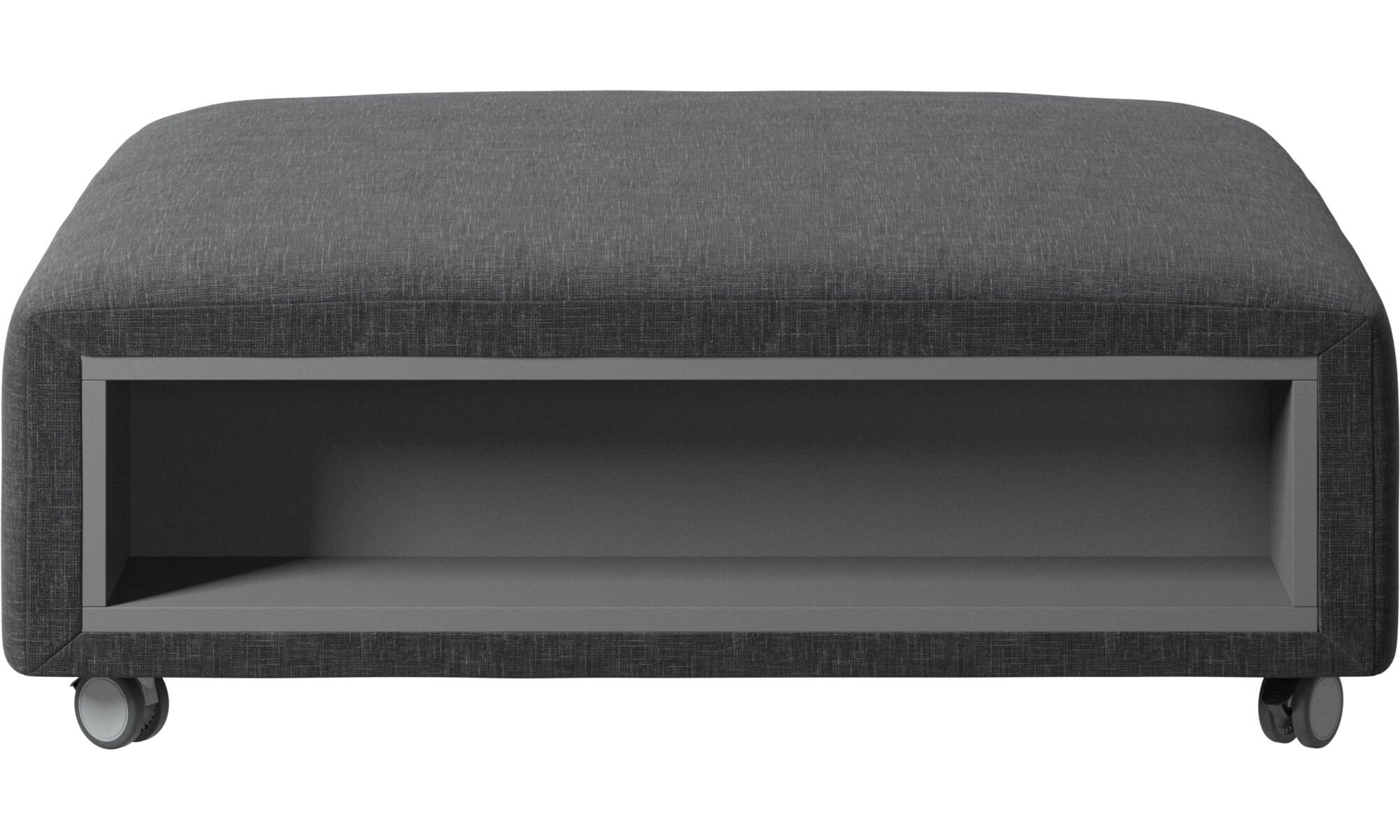 HAMPTON FOOTSTOOL ON WHEELS WITH STORAGE LEFT AND RIGHT SIDES BoConcept Melbourne