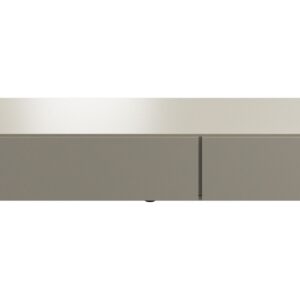 LUGANO BASE CABINET WITH DROP DOWN DOORS MATT ASH GREY LACQUERED BoConcept Melbourne