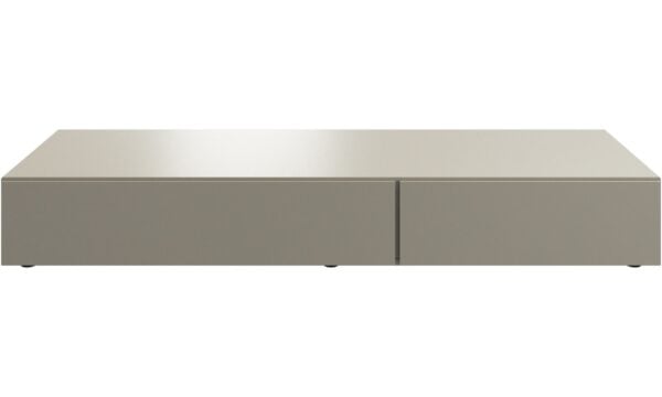 LUGANO BASE CABINET WITH DROP DOWN DOORS MATT ASH GREY LACQUERED BoConcept Melbourne